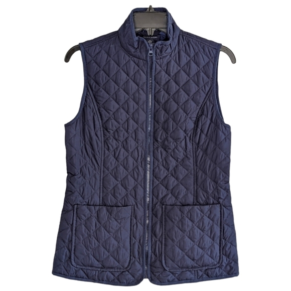 Tommy Hilfiger Jackets & Blazers - TOMMY Hilfiger Women's Navy Sleeveless Quilted Vest Size XS